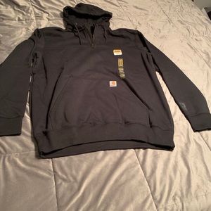 Carhartt 1/4 zip mock neck rain defender